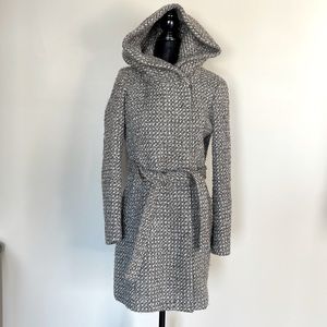 CALVIN KLEIN Wool Blend Coat Size Small